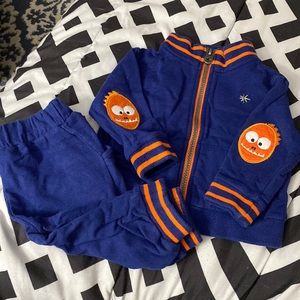 Truly Scrumptious by Heidi Klum 2pc Boys Outfit 100% Cotton